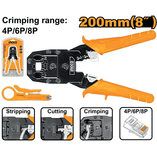 Ingco Modular Plug Crimper